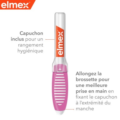 cure-dents elmex taille 6 capuchon inclus