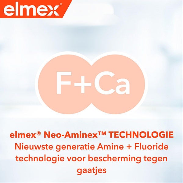 elmex® ANTI-CARIËS Mentholvrij tandpasta