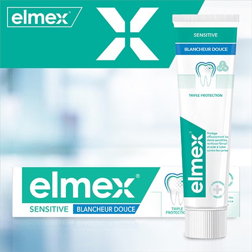 Dentifrice elmex® SENSITIVE Blancheur Douce