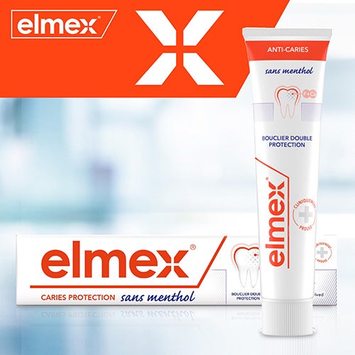 Dentifrice elmex® ANTI-CARIES Sans Menthol