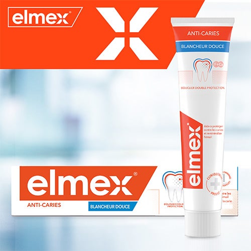 Dentifrice elmex® ANTI-CARIES Blancheur Douce