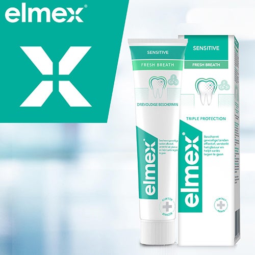 elmex® SENSITIVE Fresh Breath tandpasta