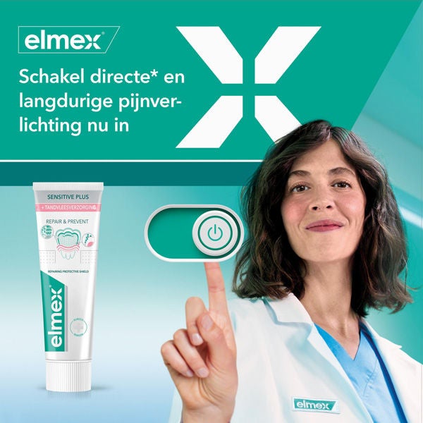 elmex® SENSITIVE Repair & Prevent tandpasta