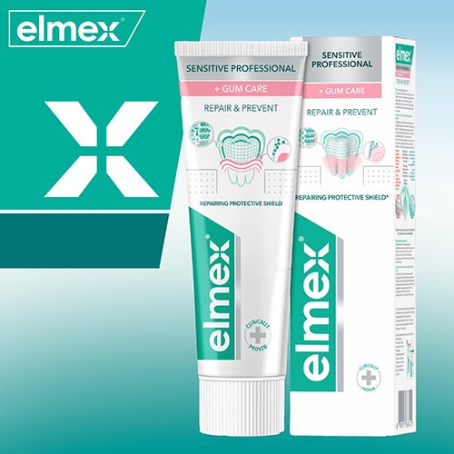 elmex® SENSITIVE Repair & Prevent tandpasta