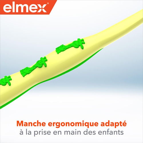 Manche ergonomique adapté a la prise en main des enfants