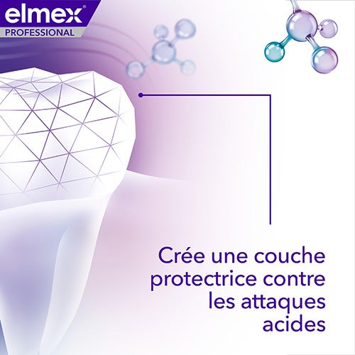 Crée une couche protectrice contre les attaques acides