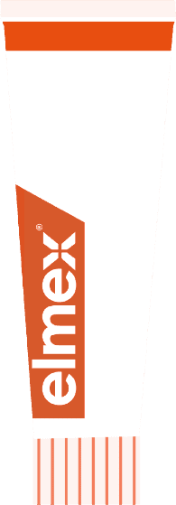 Elmex toothpaste tube