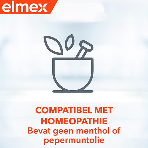 elmex® ANTI-CARIËS Mentholvrij tandpasta