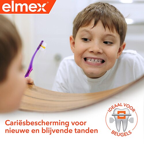 elmex® ANTI-CARIËS JUNIOR 6-12 jaar tandpasta
